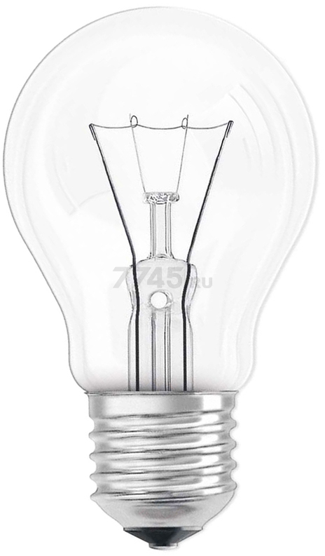 Лампа накаливания E27 OSRAM Clear A55 75 Вт