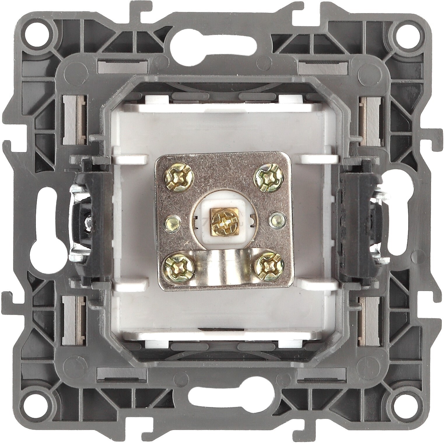 Розетка телевизионная звезда ЭРА 12 белый (11-3201-01) - Фото 2