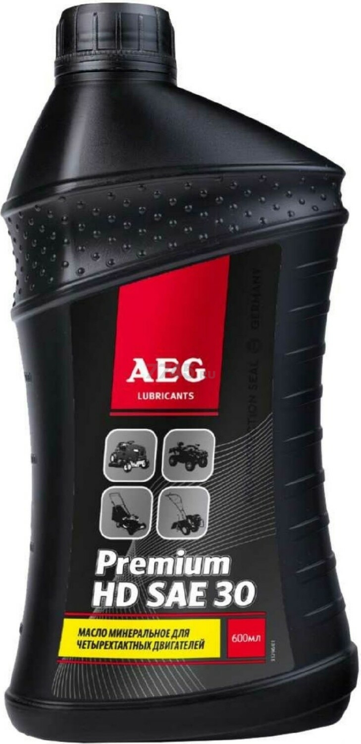 Масло четырехтактное SAE30 минеральное AEG LUBRICANTS Premium API SJ/CF 4Т 0,6 л (33290)