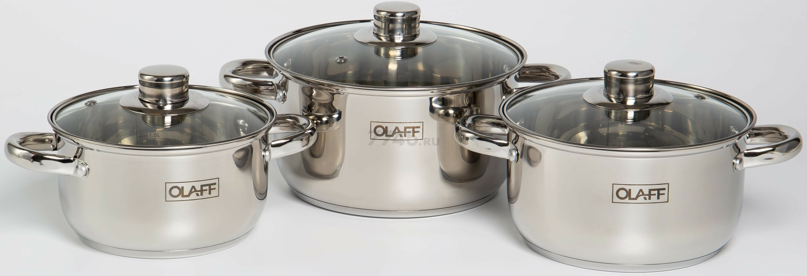 Набор посуды OLAFF 6 предметов (52296)