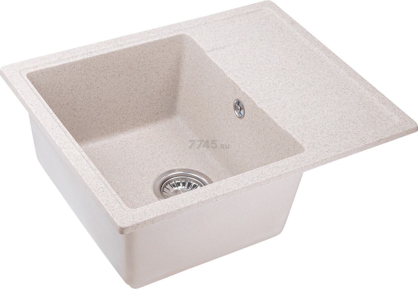 Мойка из искусственного камня AV ENGINEERING Platinum песочный (AV765495PSNA) - Фото 6