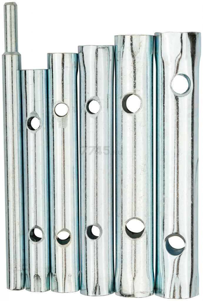 Набор ключей торцевых 8-17 мм 6 предметов КУРС (63721) - Фото 2
