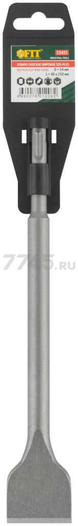 Зубило лопаточное SDS-PLUS 40х250 мм FIT (33493) - Фото 6