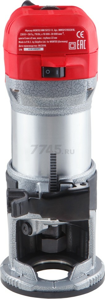 Фрезер WORTEX MM 5013-1 E (MM50131E02618) - Фото 11