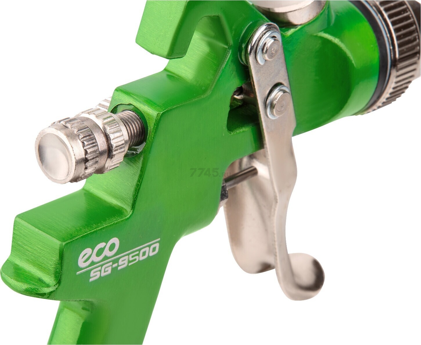 Краскопульт пневматический ECO SG-9500 с манометром (EC1536-01) - Фото 6