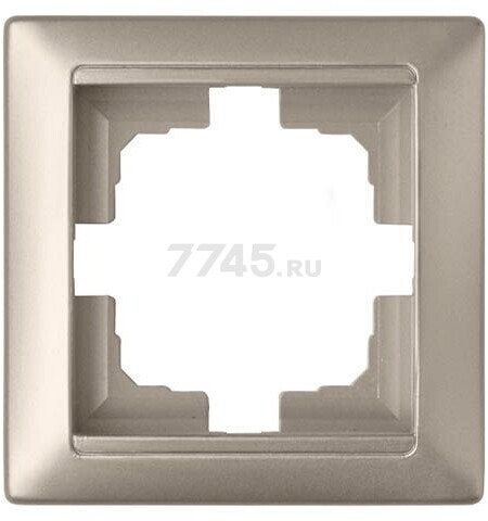 Рамка BYLECTRICA Стиль шампань (ЮЛИГ.735212.206шамп)