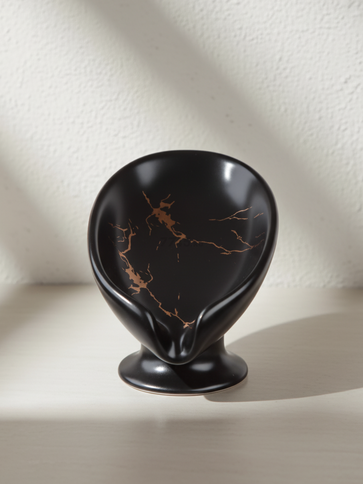 Мыльница PERFECTO LINEA Elegance  черная (35-113891) - Фото 4