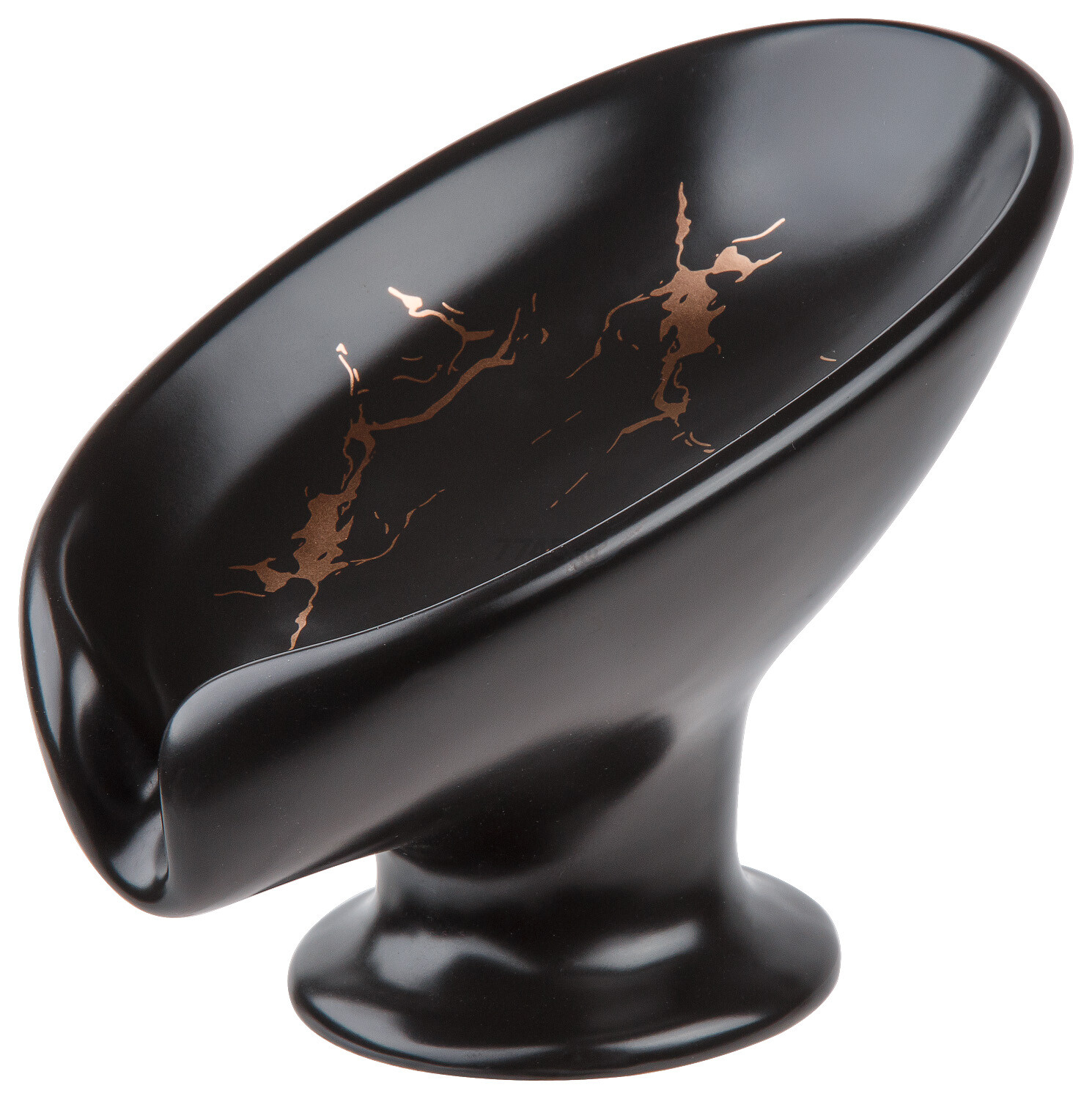 Мыльница PERFECTO LINEA Elegance  черная (35-113891) - Фото 7