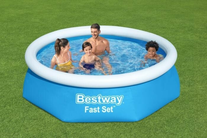 Бассейн BESTWAY Fast Set 57450 (244х61) - Фото 5