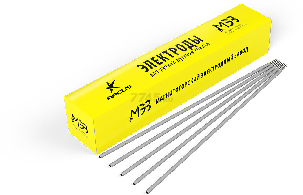 Электрод для углеродистой стали 2,5 мм МЭЗ/ARCUS УОНИ-13/55 4,5 кг (4627150030358)