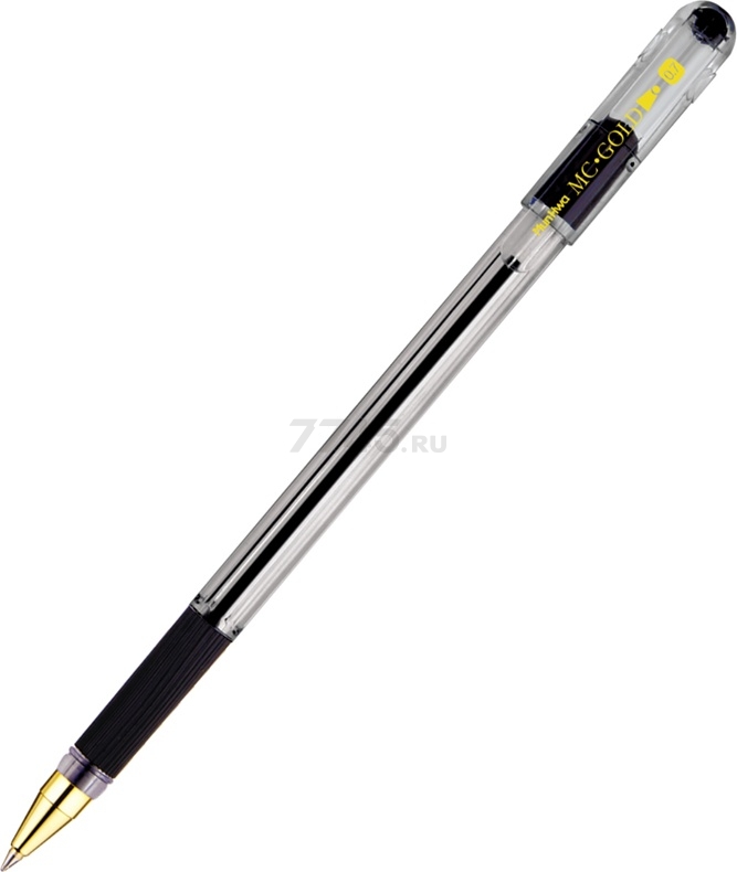 Ручка шариковая MUNHWA MC Gold 0,7 мм черный (BMC07-01)