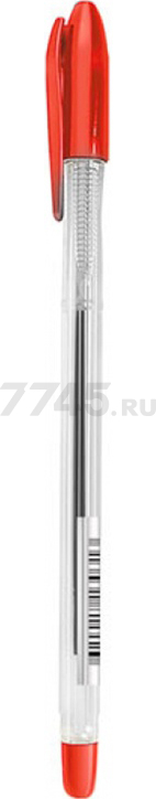 Ручка шариковая СТАММ VeGa 0,7 мм красный (РШ110)