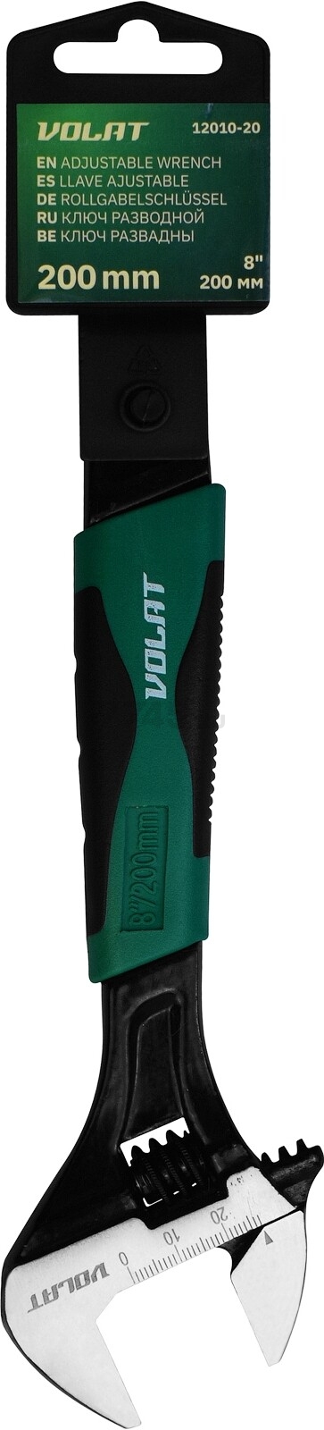 Ключ разводной 200 мм ВОЛАТ (12010-20) - Фото 3