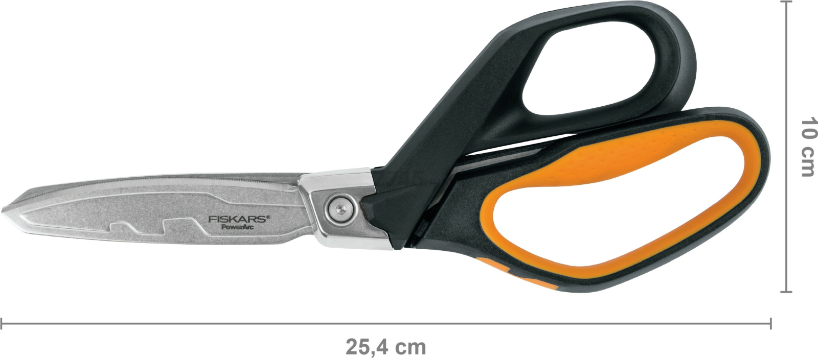 Ножницы для тяжелых работ 254 мм FISKARS PowerArc (1027205) - Фото 3