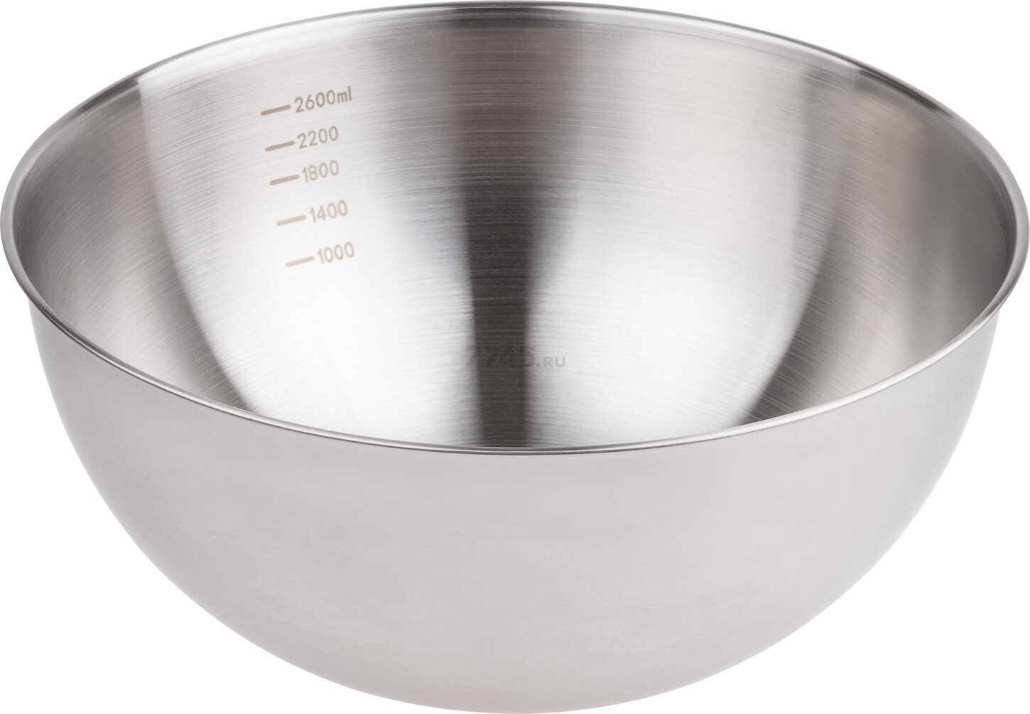 Миска из нержавеющей стали 24.5 см PERFECTO LINEA Chef с мерной шкалой (24-024105) - Фото 4