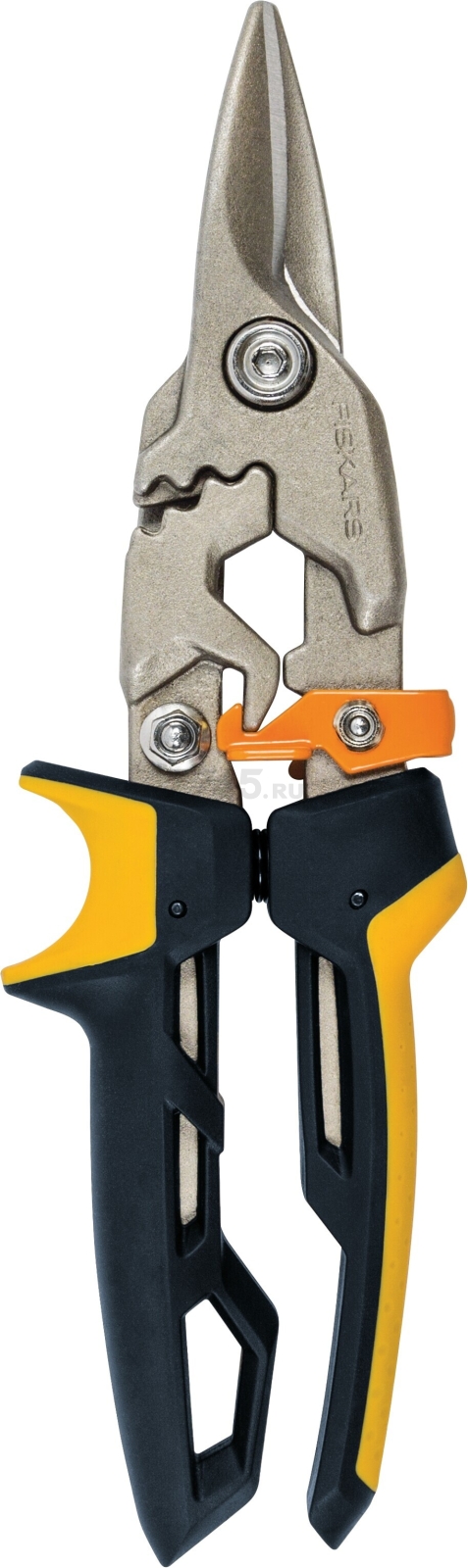 Ножницы по металлу прямые 252 мм FISKARS PowerGear (1027207)