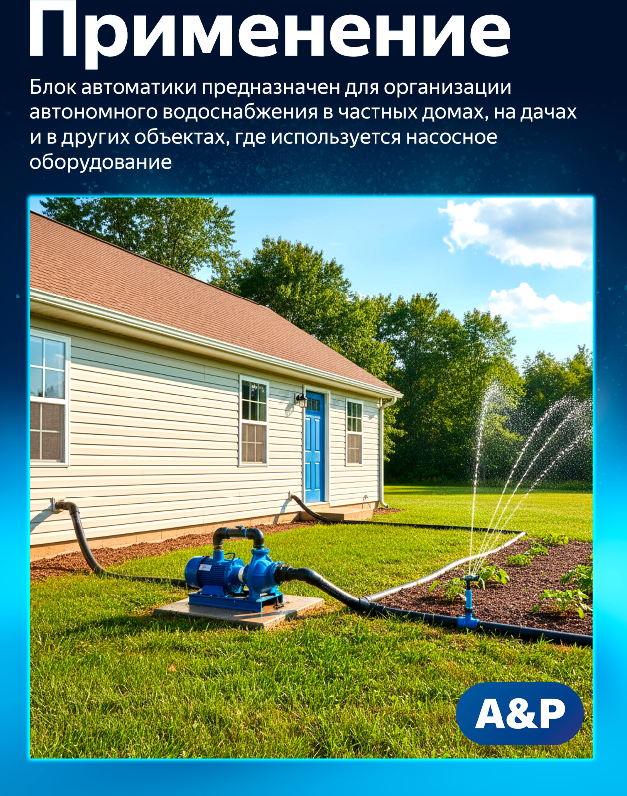 Блок автоматики A&P (AP03A01) - Фото 5