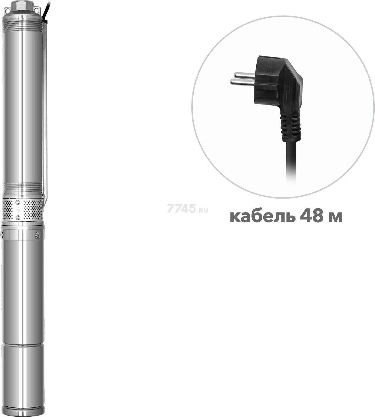 Насос скважинный A&P Good Work 3-2100/43-2/15 (AP01C03) - Фото 2