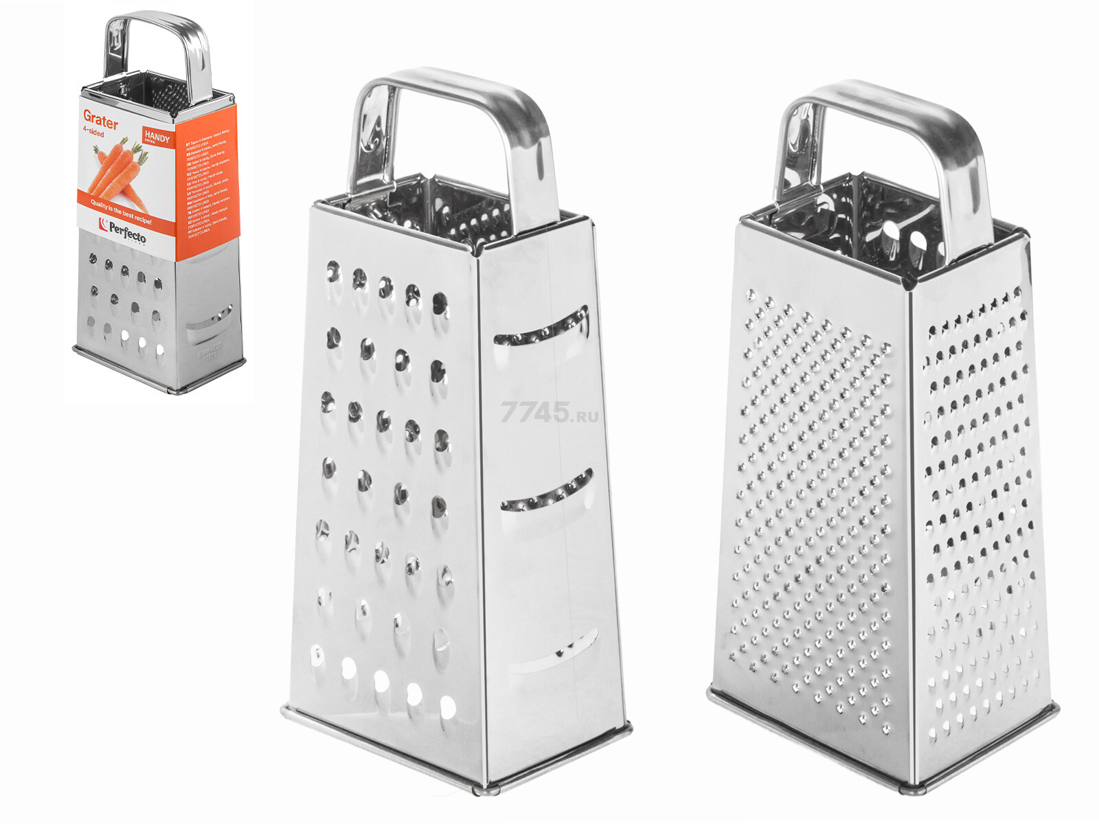 Терка универсальная 4-сторонняя PERFECTO LINEA Handy (21-682300) - Фото 6