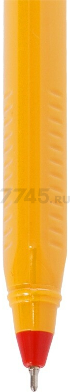 Ручка шариковая CELLO Trima-21B 0,7 мм красная (6328) - Фото 2