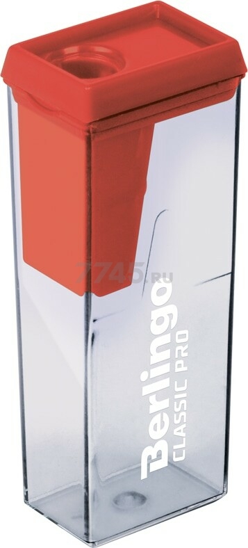 Точилка для карандашей BERLINGO Classic Pro с контейнером 1 отверстие (BBp_15019) - Фото 3
