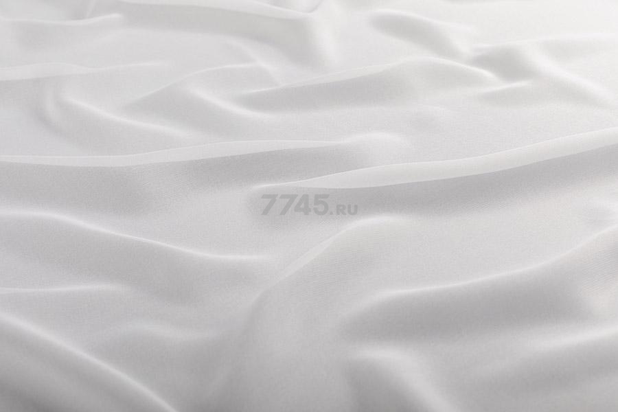 Тюль LEGRAND Вуаль шелк с утяжелителем 200х260 см белый - Фото 3