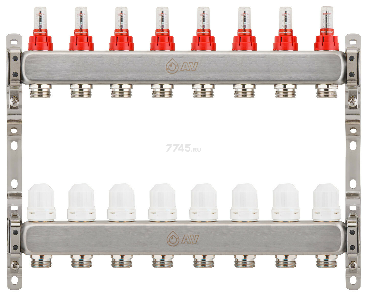 Коллекторная группа AVE136K 8 выходов AV ENGINEERING (AVE13600108K)
