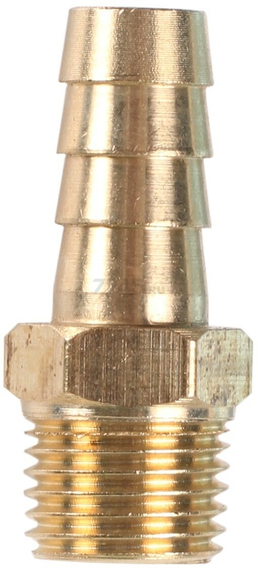 Переходник наружная резьба G1/4-елочка 10 мм ECO латунь (AB-MT14/E10)