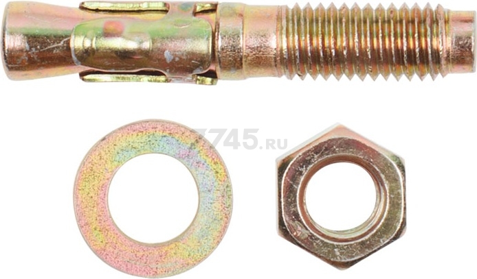 Анкер клиновой М16х180 мм STARFIX 20 штук (SM-50025-20) - Фото 2