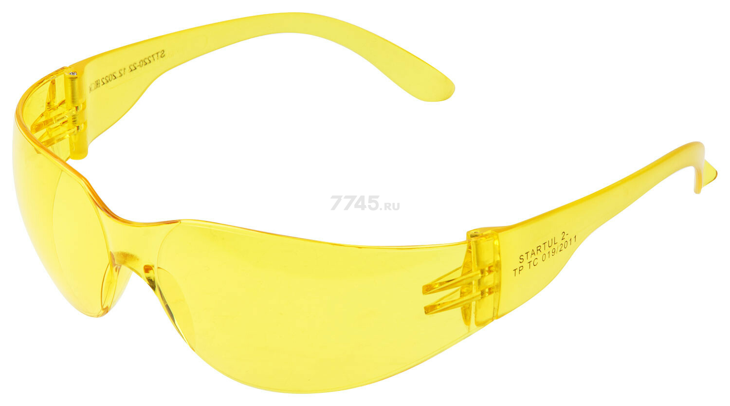 Очки защитные открытые STARTUL О-22 желтые (ST7220-22)