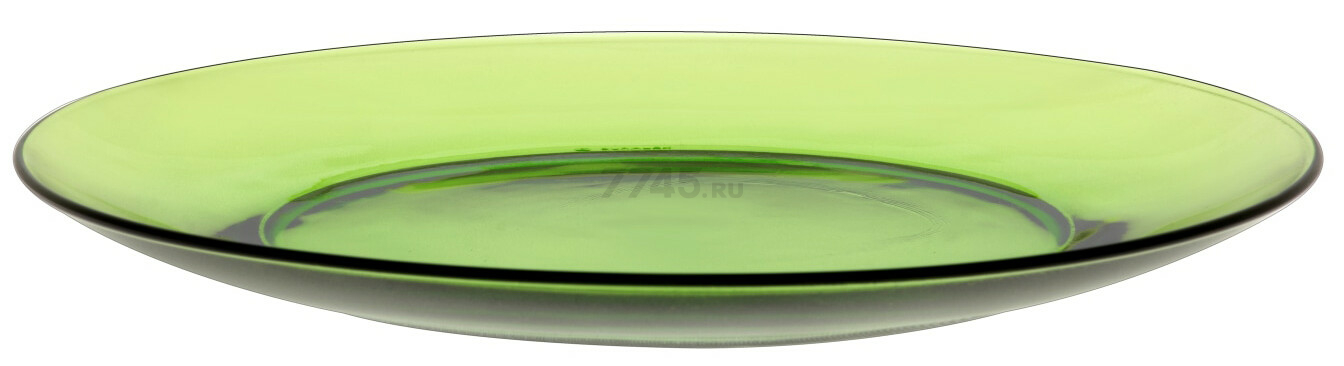 Тарелка стеклянная обеденная DURALEX Lys Green (3006GF06A1111) - Фото 2
