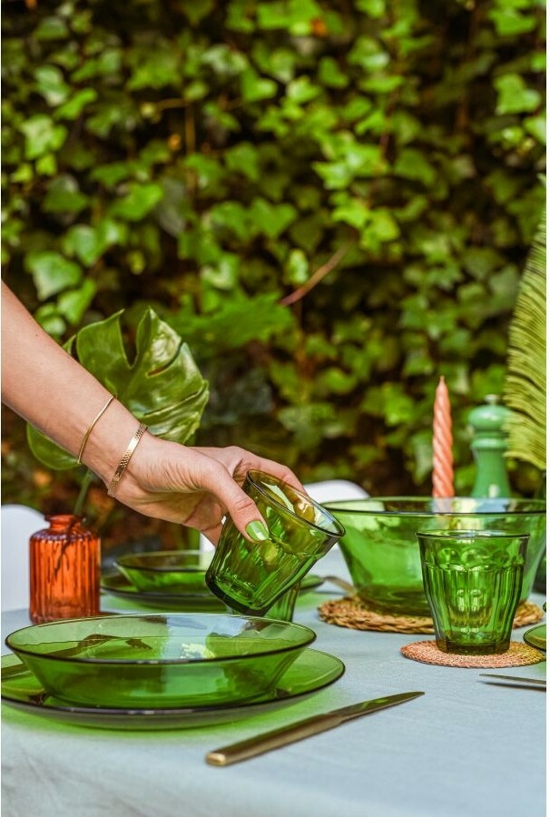 Набор стаканов DURALEX Picardie 6 штук 310 мл Green (1028GB06C0111) - Фото 5