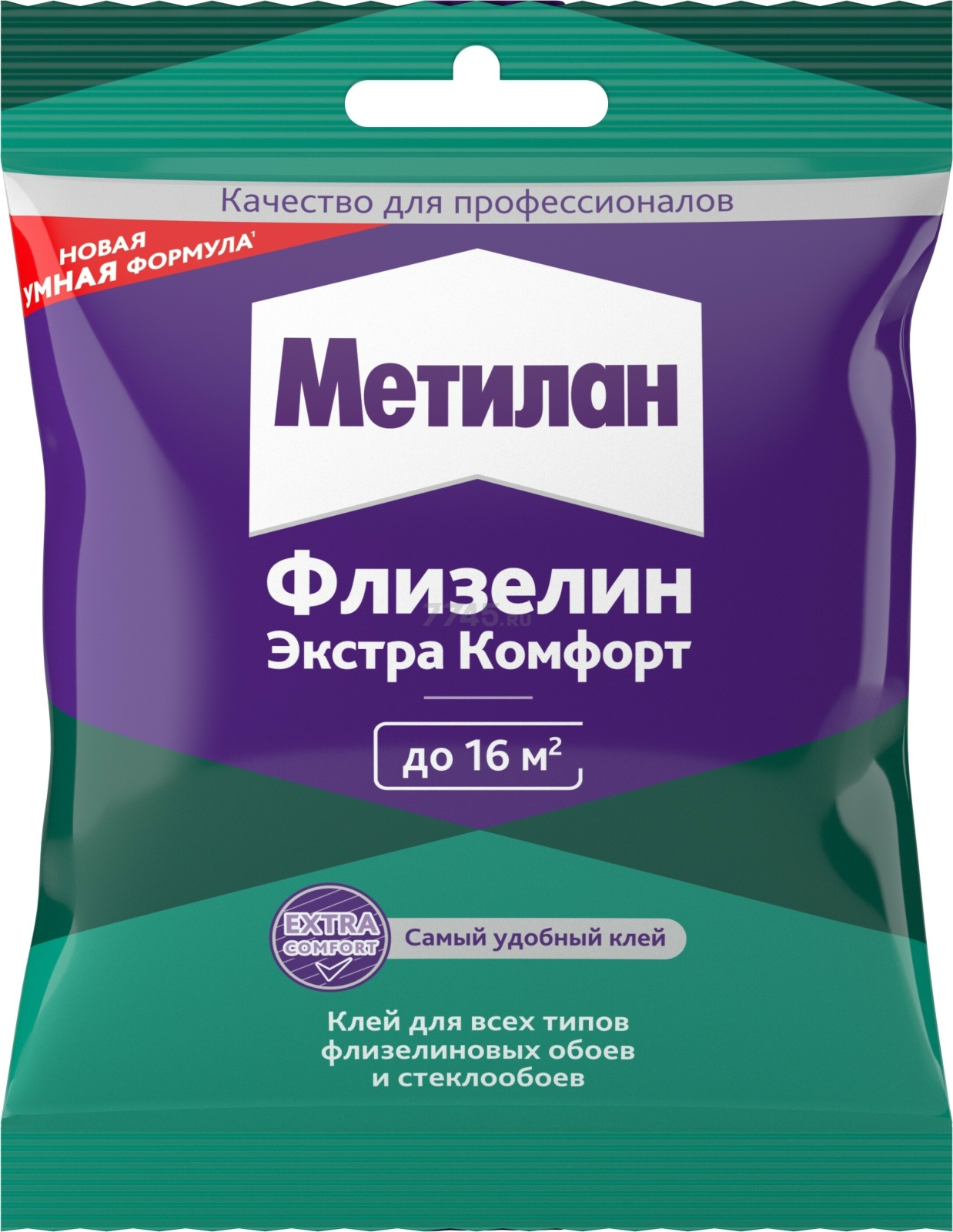 Клей обойный METYLAN Флизелин Экстра Комфорт 90 г (245438)