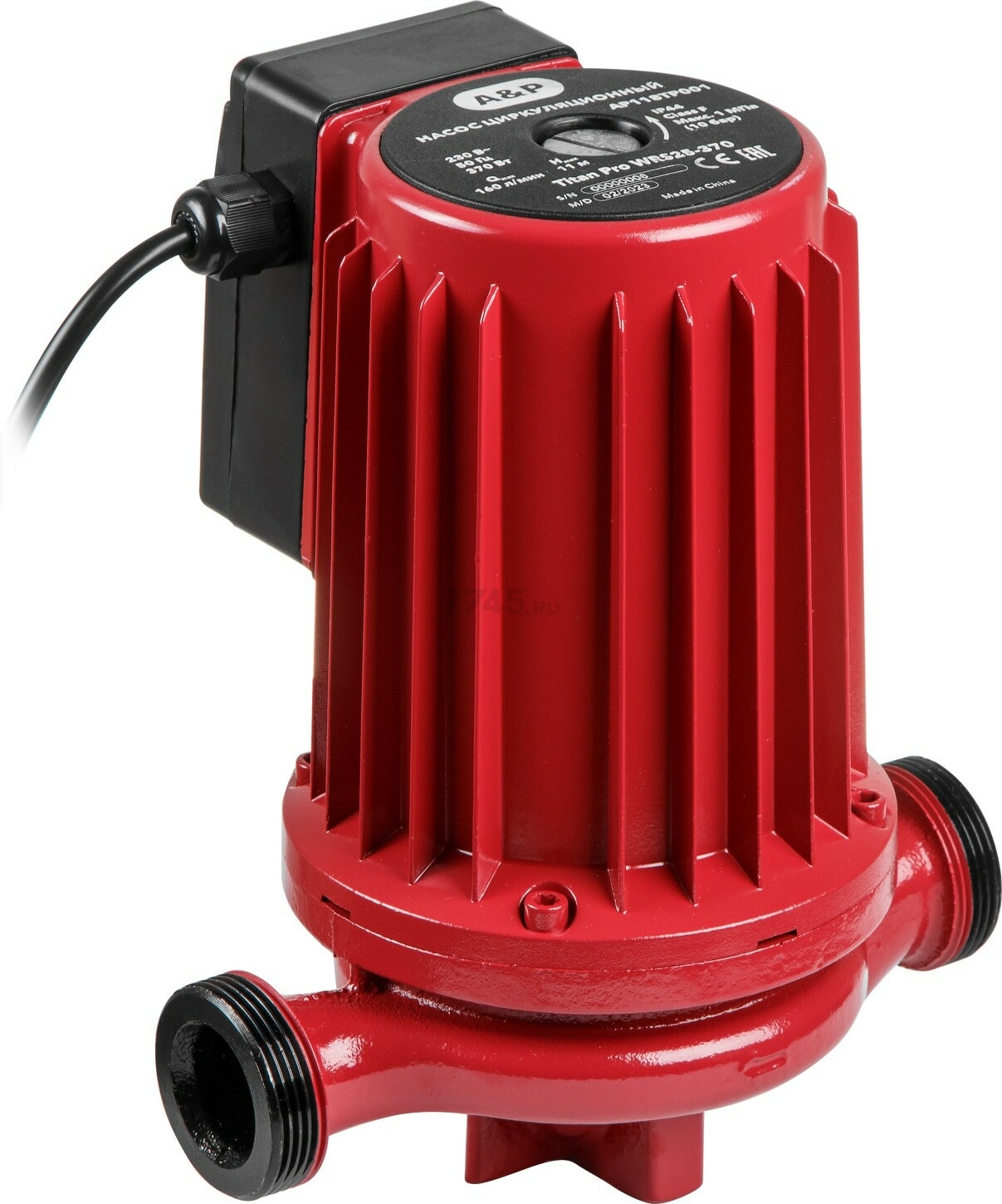 Насос циркуляционный A&P Titan Pro WRS25-370 (AP118TP001) - Фото 2