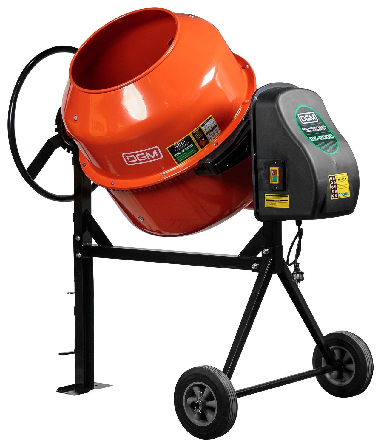 Бетономешалка DGM BK-200C (DG1543-6) - Фото 10