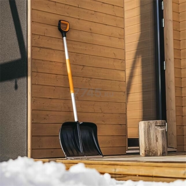 Лопата-скрепер снеговая FISKARS X-series (1057178) - Фото 5