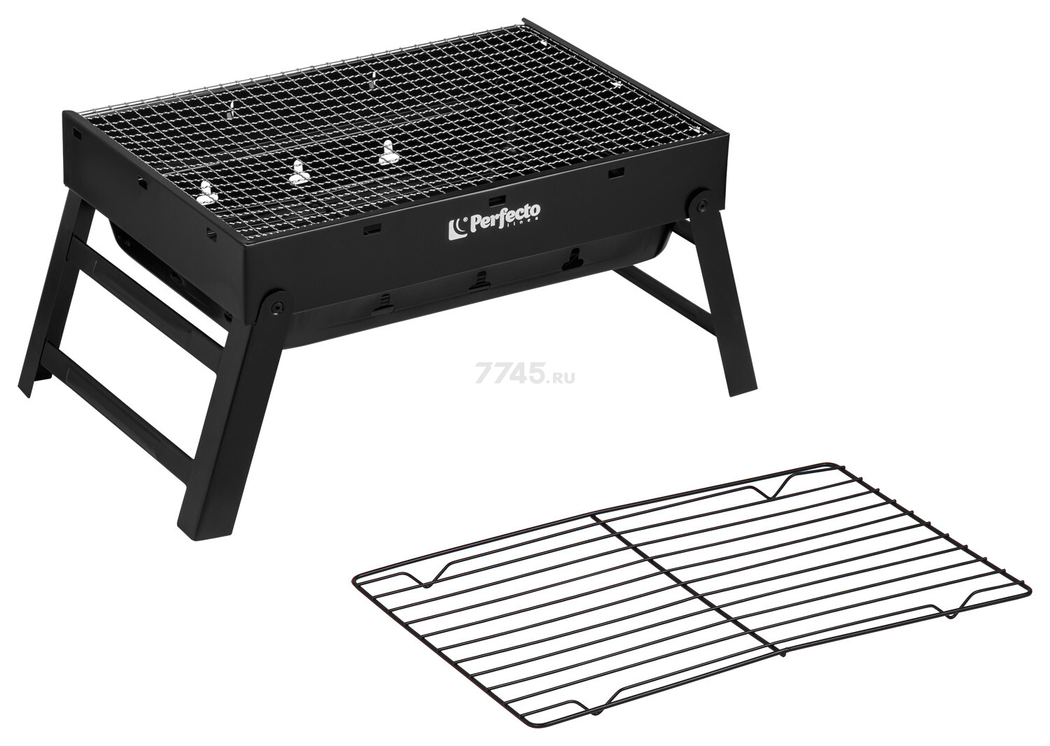 Мангал-барбекю PERFECTO LINEA 43х29х23 см (47-143292) - Фото 12