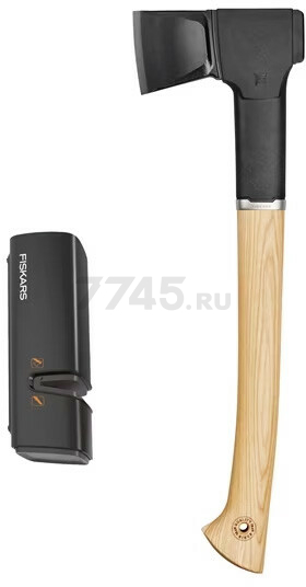 Топор-колун 1,27 кг FISKARS Norden N12 с точилкой (1052277) - Фото 9