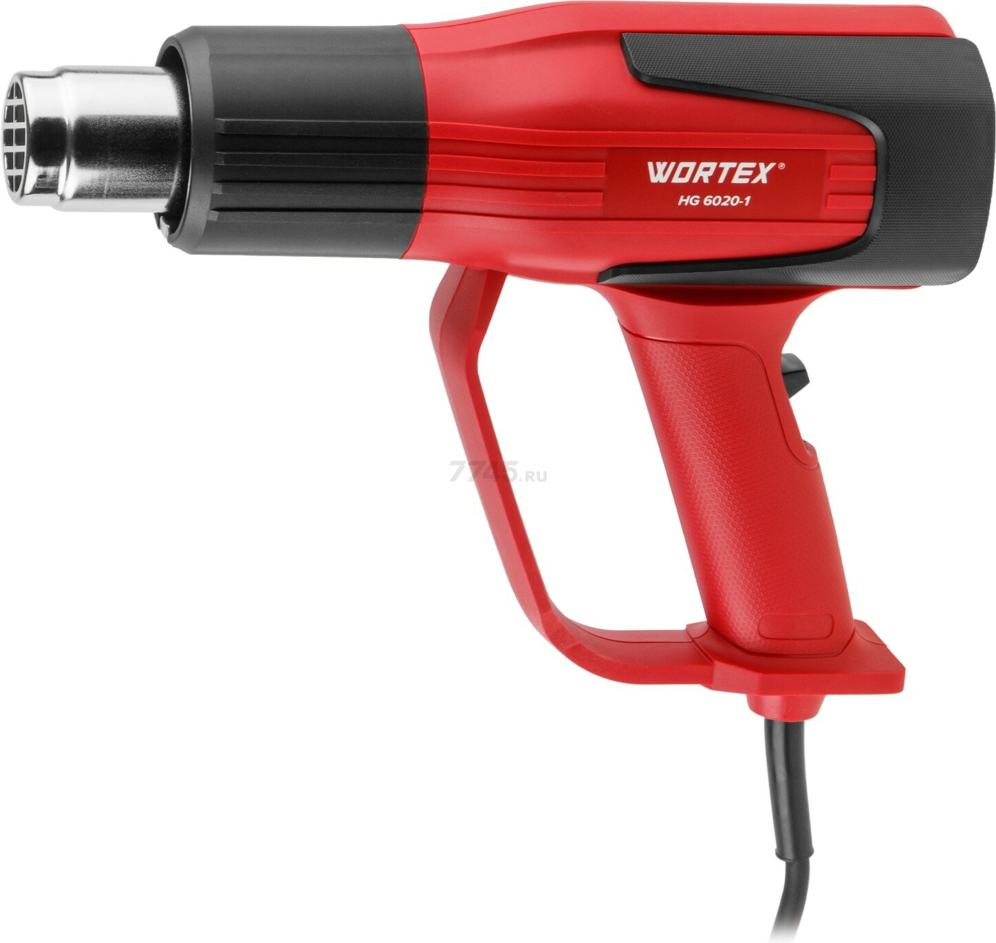 Фен строительный (термовоздуходувка) WORTEX HG 6020-1 (0334327) - Фото 4