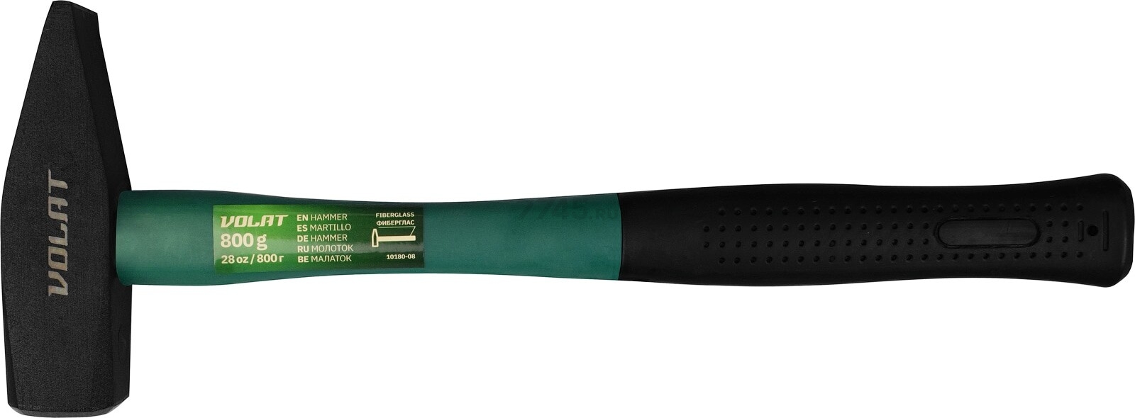 Молоток слесарный 0,8 кг ВОЛАТ (10180-08) - Фото 2