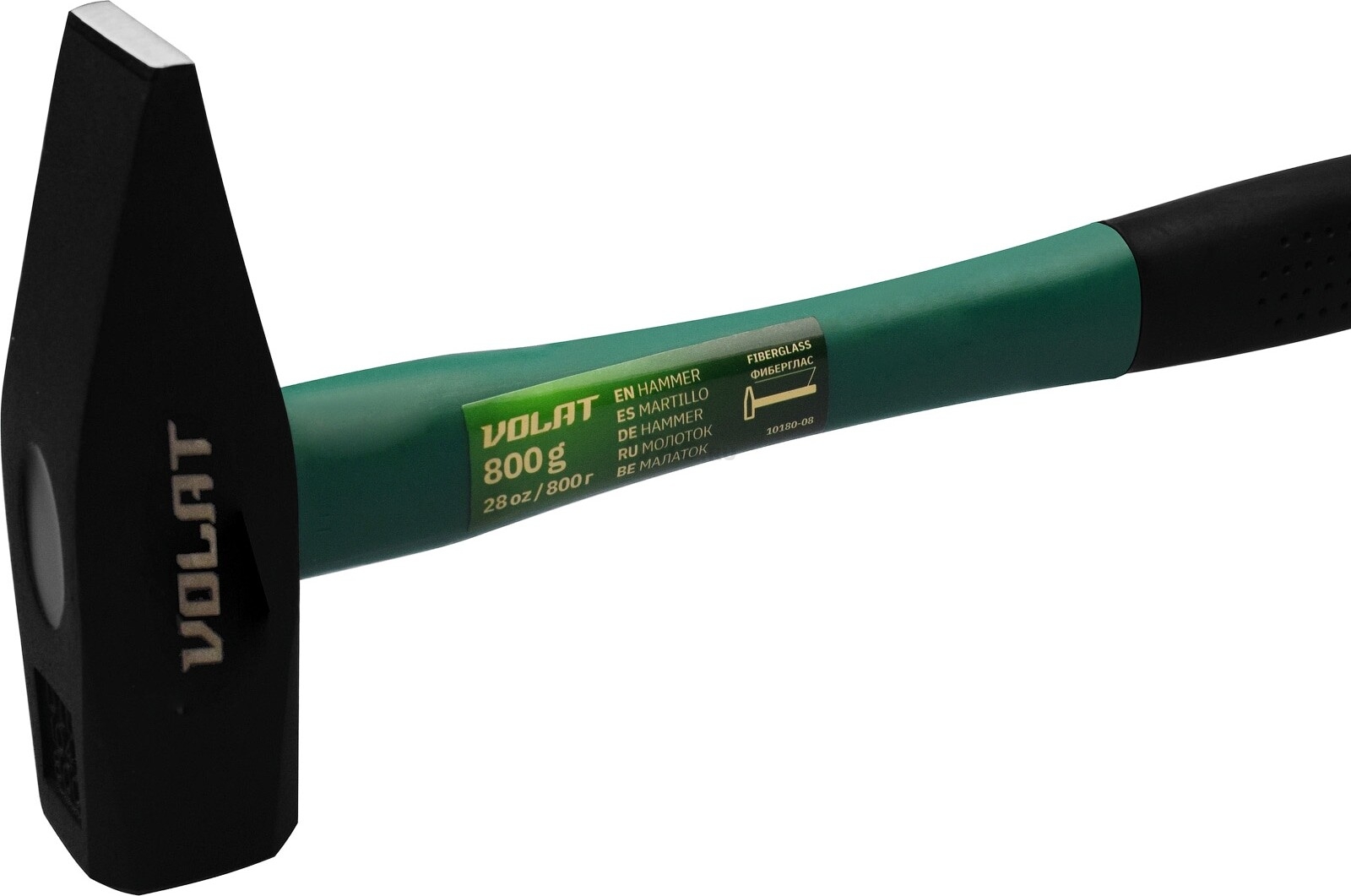 Молоток слесарный 0,8 кг ВОЛАТ (10180-08) - Фото 3