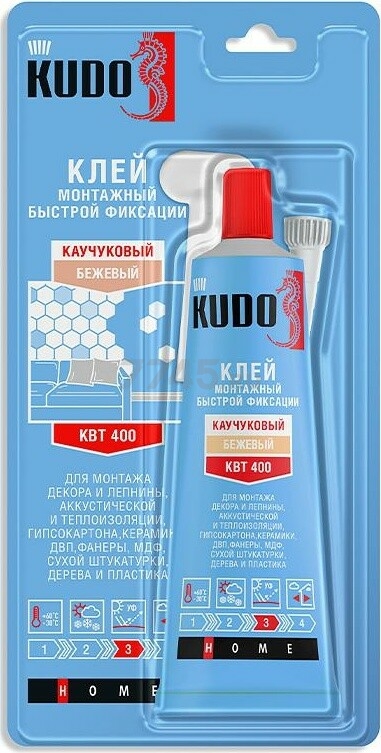 Клей монтажный KUDO универсальный 85 г (КВТ-400)
