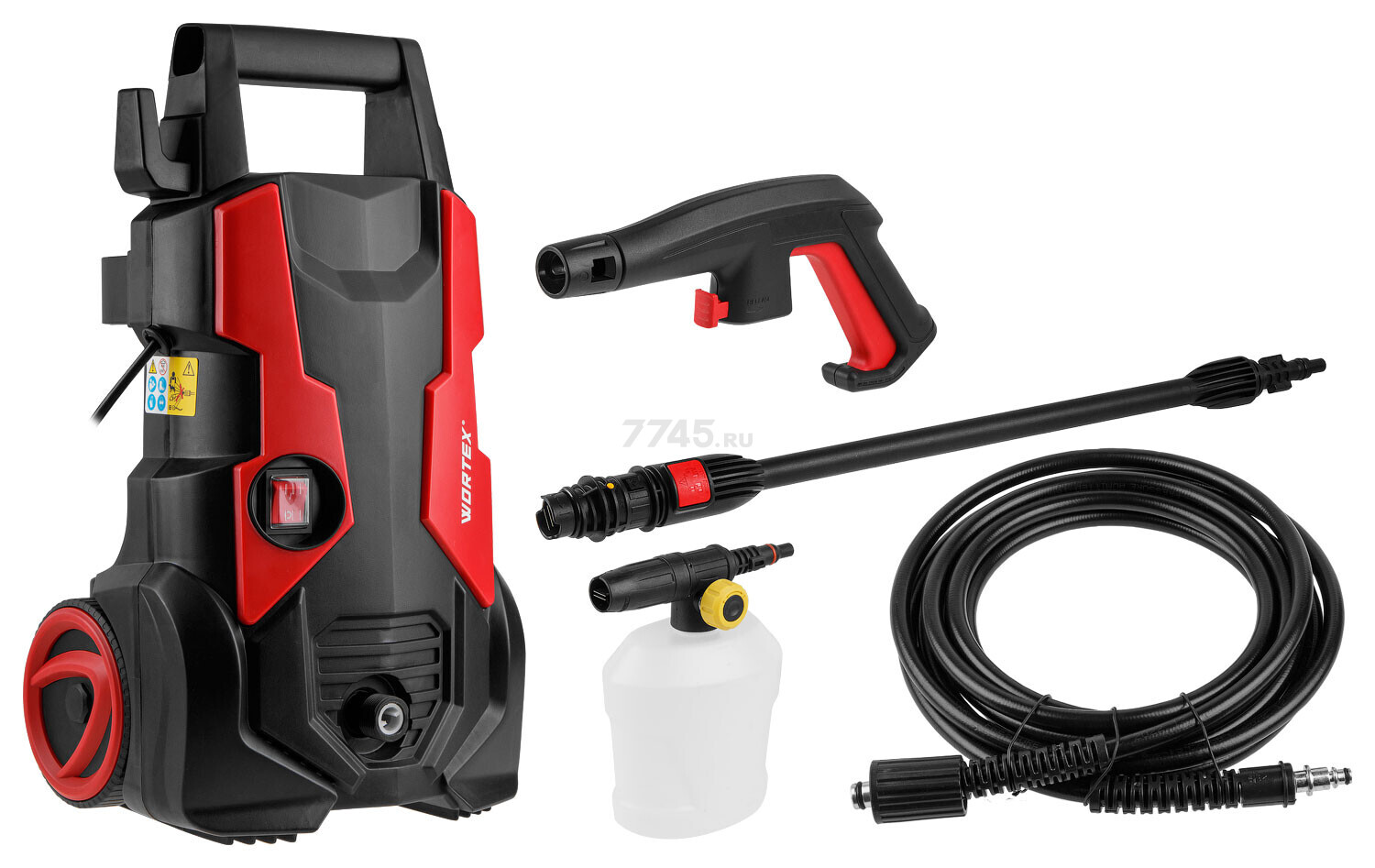 Мойка высокого давления WORTEX PW 1420 (0318310) - Фото 5