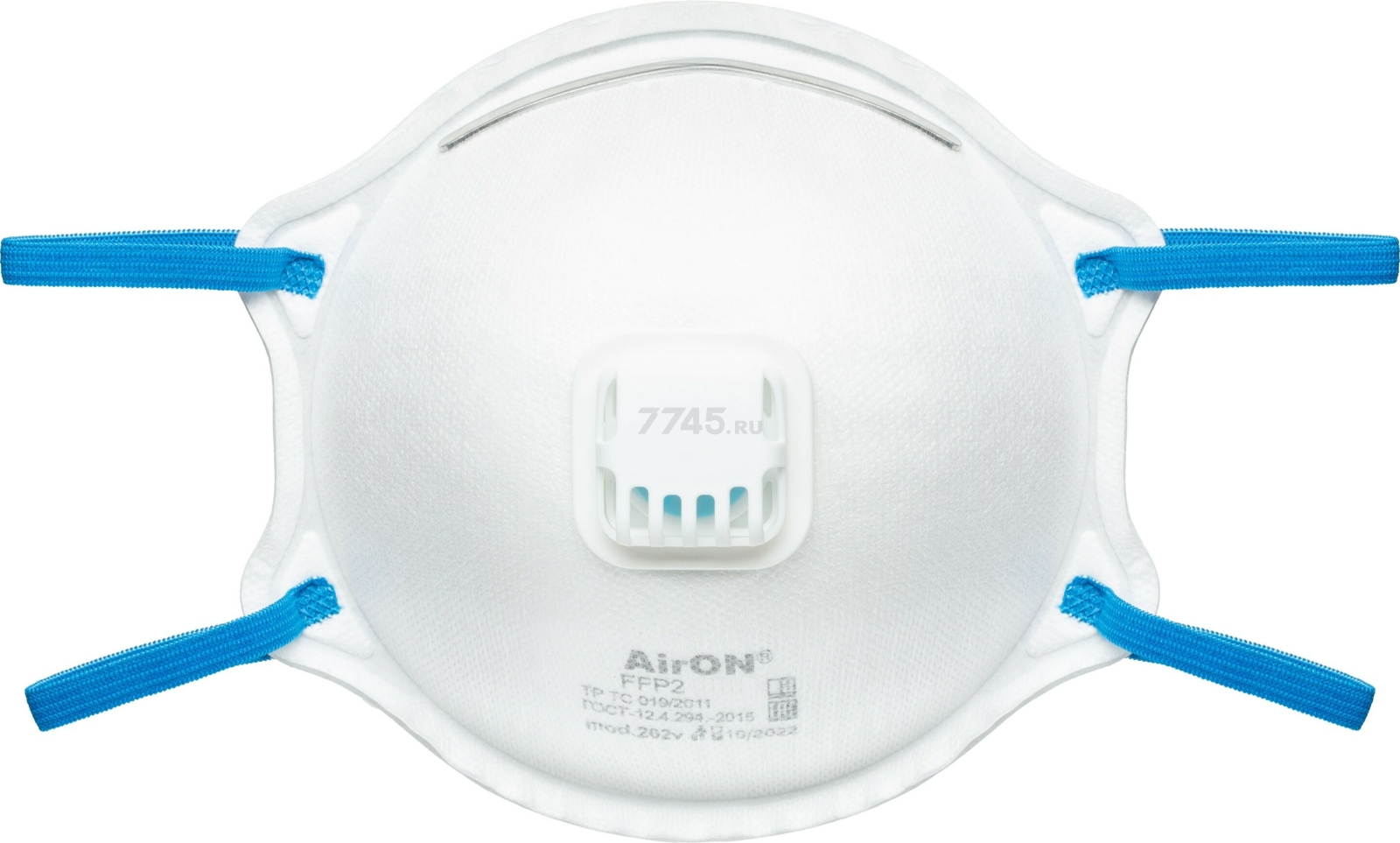 Респиратор AIRON Savex 202V с клапаном выдоха FFP2 до 12 ПДК (S000000106)