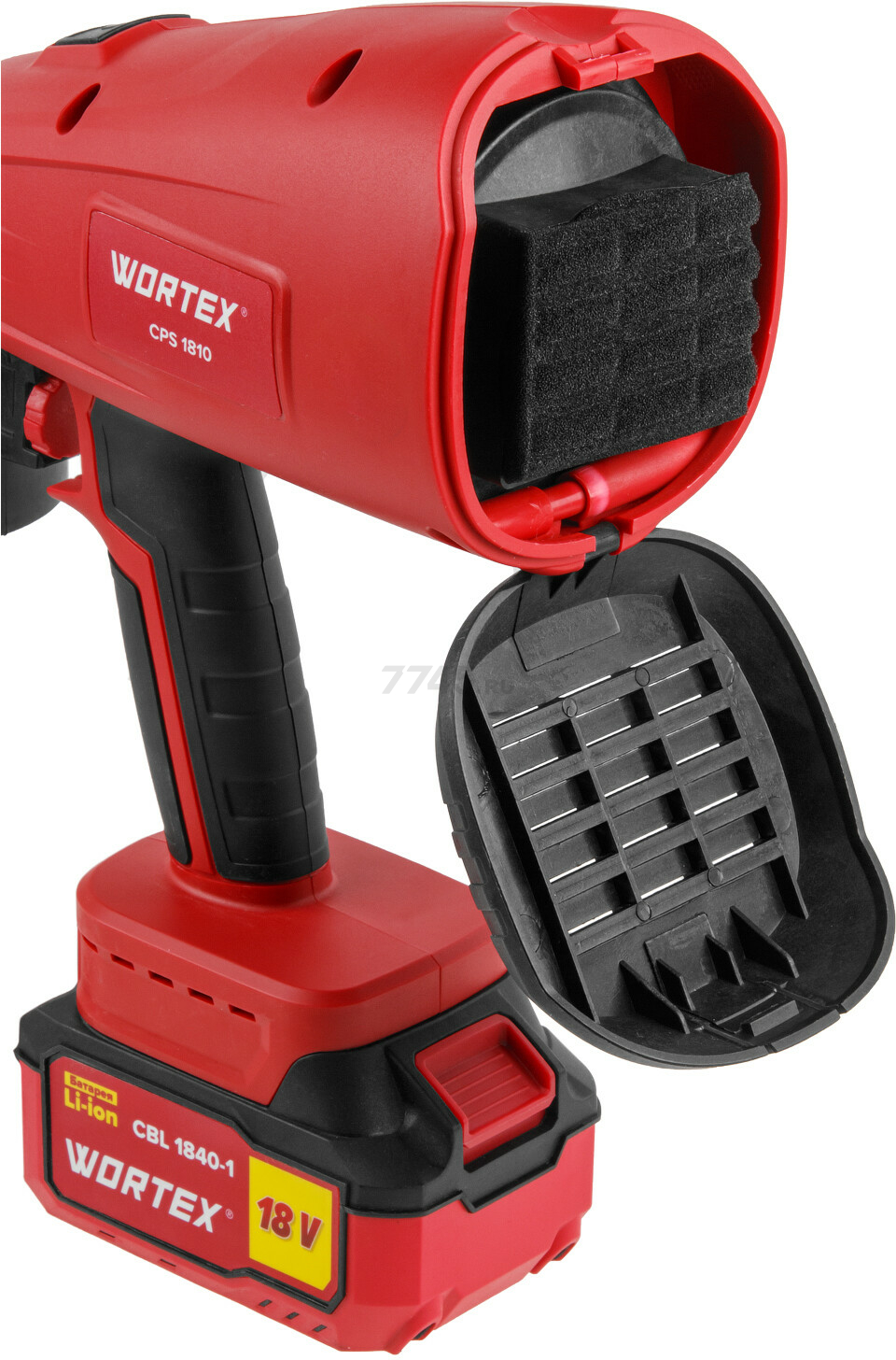 Краскораспылитель аккумуляторный WORTEX CPS 1810 XLT SET (0333270) - Фото 7