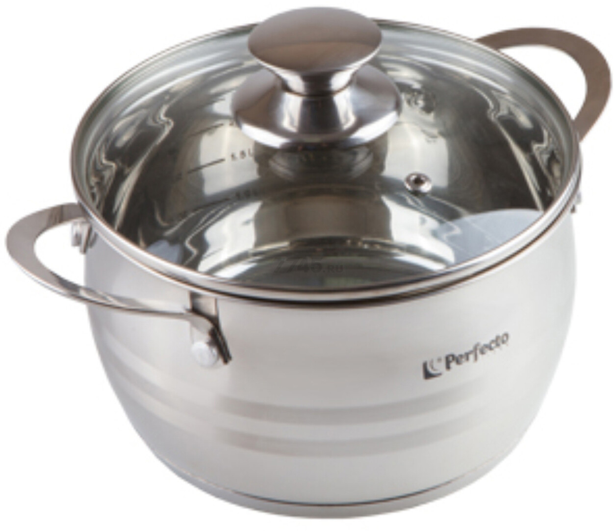 Кастрюля из нержавеющей стали 2,5 л PERFECTO LINEA Arcelia (50-118135) - Фото 6