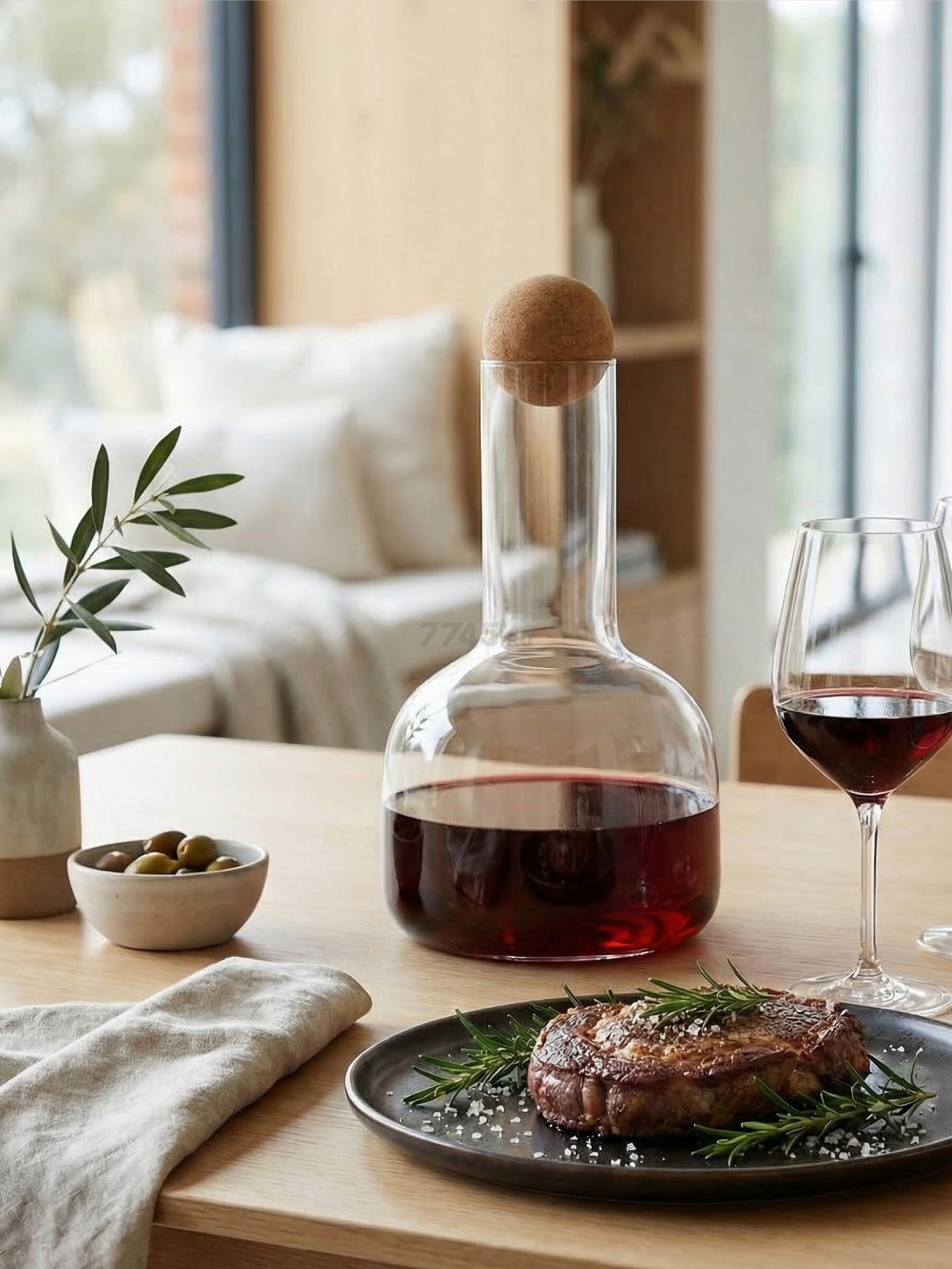 Декантер PERFECTO LINEA Seville с пробкой 650 мл (30-288400) - Фото 8