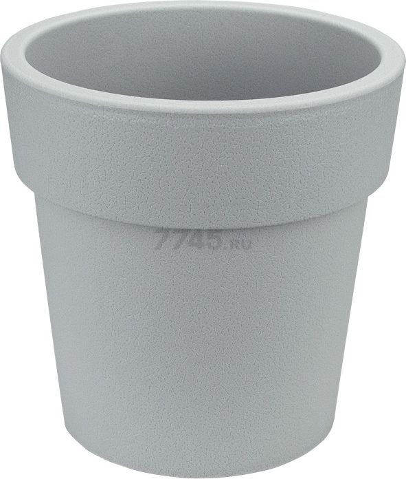 Кашпо для цветов IDEA Тубус 5 л смоки (М3166)