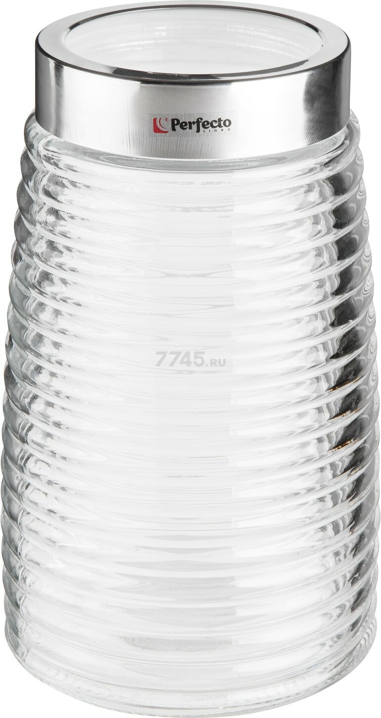Банка стеклянная для сыпучих продуктов PERFECTO LINEA Azhur 1,6 л (34-160001)