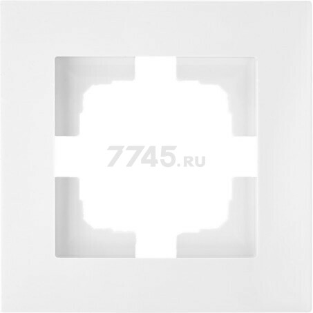 Рамка BYLECTRICA Стиль новый белая (ЮЛИГ.735212.551)